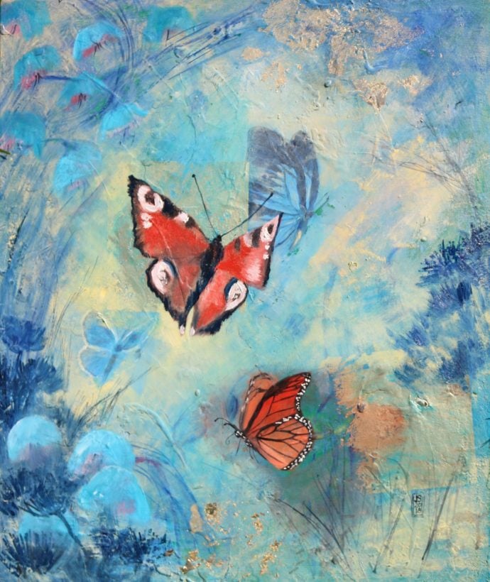 Breath of Life - butterflies by Jaclyn Stuart.