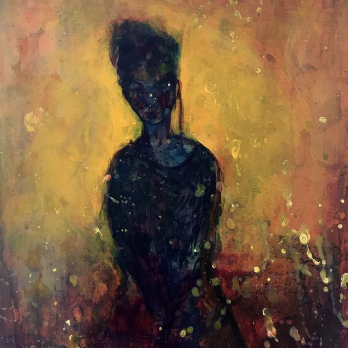 Sunset - painting by Sophie McKay Knight.