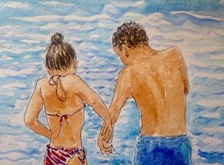 Villefranche-sur-Mer by Deirdre Nicholls.