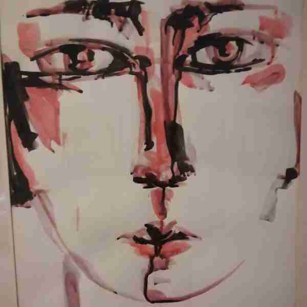 Portrait painting by Kate Wheaton.